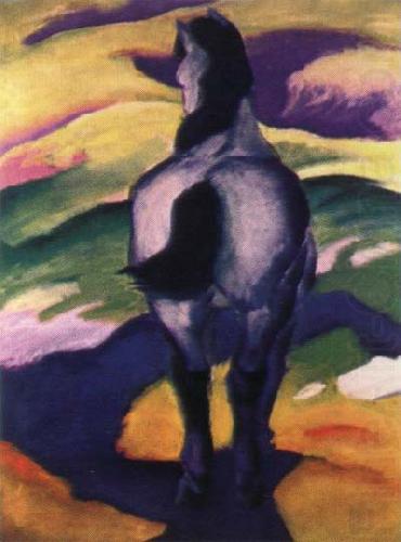Franz Marc blue horse ll china oil painting image